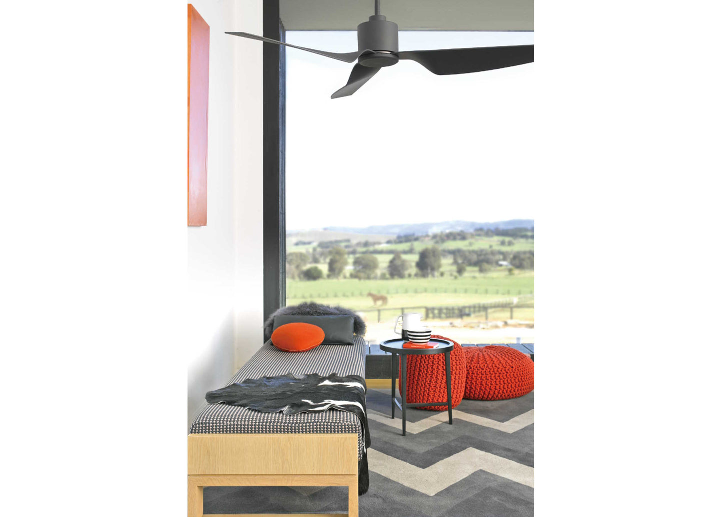 Deckenventilator Climate II, 127 cm ∅, 6 Geschwindigkeiten, inkl. Fernbedienung (B-Ware)