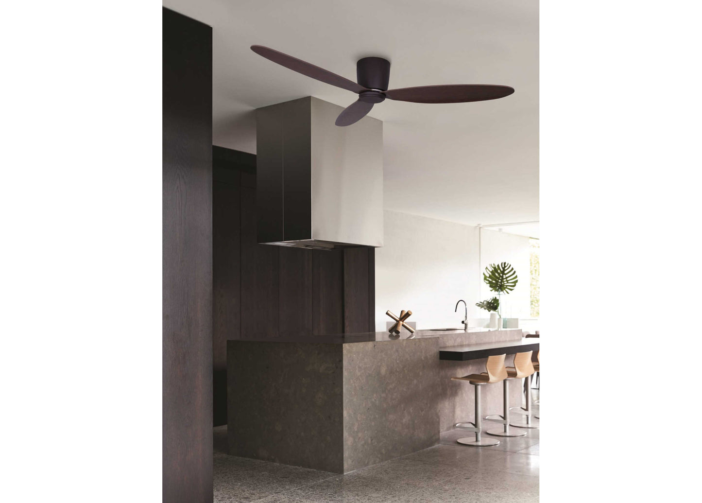Deckenventilator Radar, 132 cm ∅, 6 Geschwindigkeiten, inkl. Fernbedienung (B-Ware)
