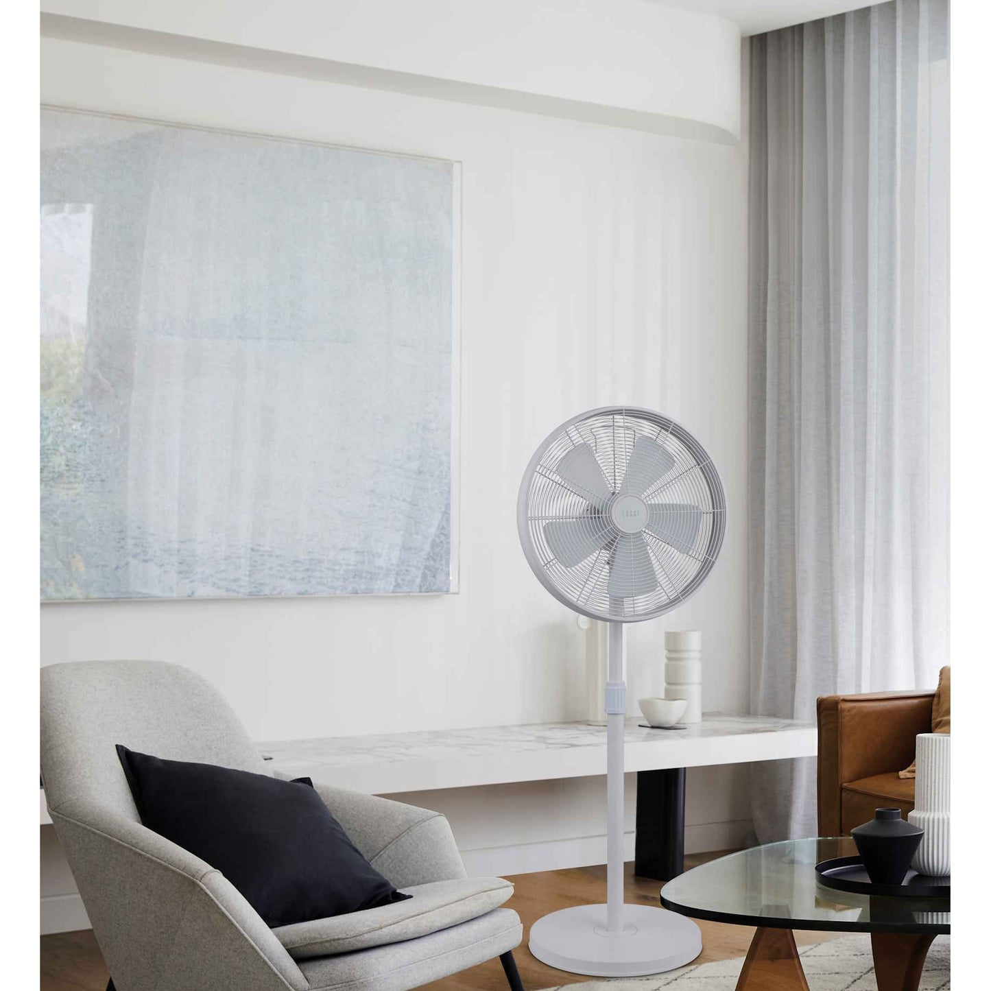 Ventilator (Stand) Breeze, 46 cm ∅, 3 Geschwindigkeiten, OSC-Funktion (B-Ware)