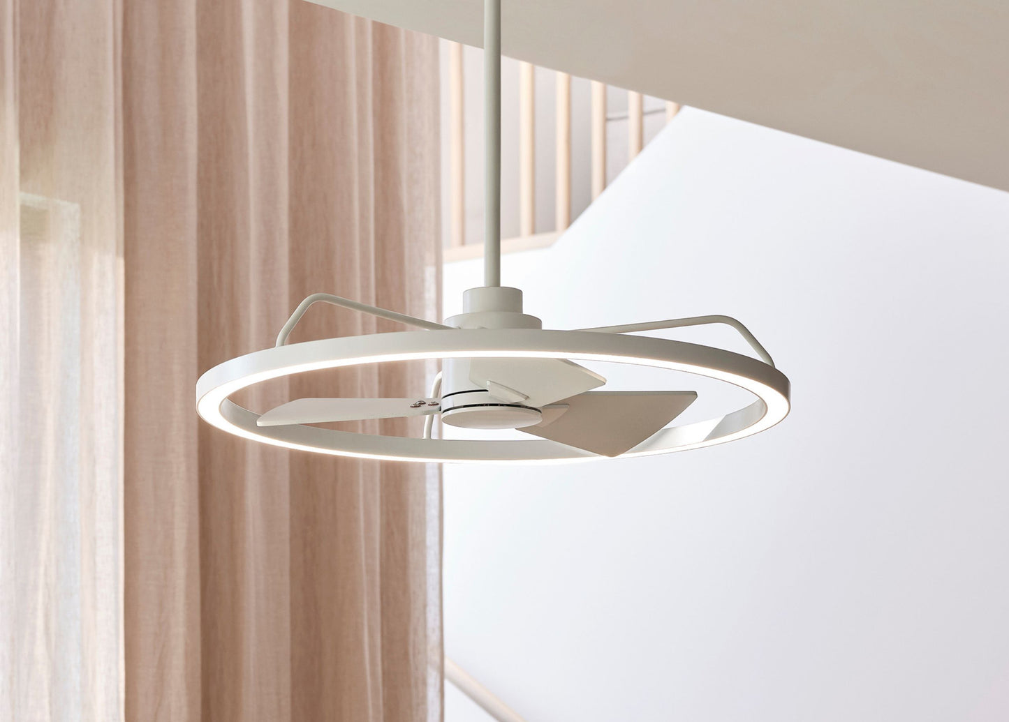 Deckenventilator Cessna, 70 cm ∅, 6 Geschwindigkeiten, inkl. LED Leuchte & Fernbedienung