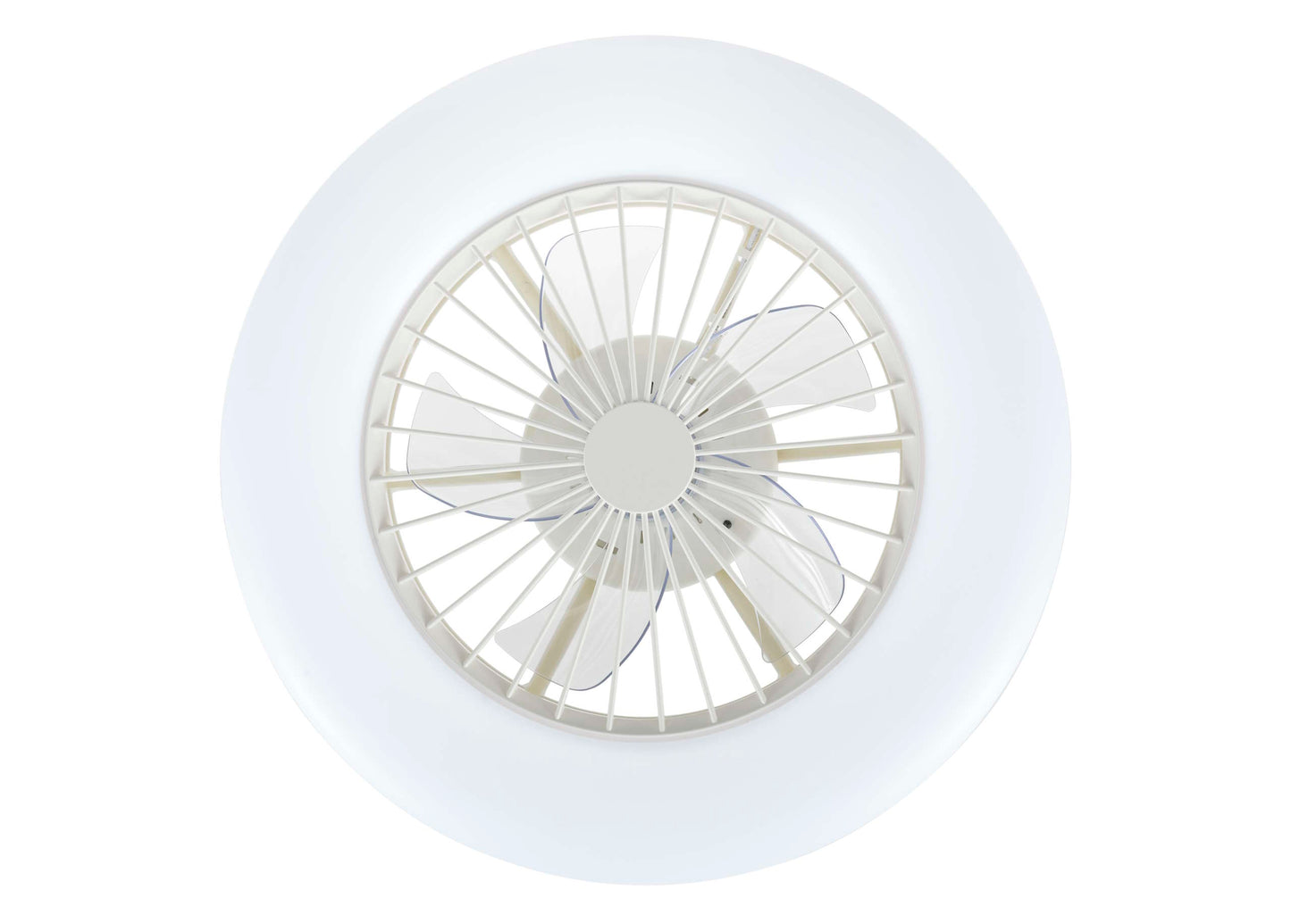 Deckenleuchte Oslo 50 cm ∅, inkl. Ventilator und Fernbedienung
