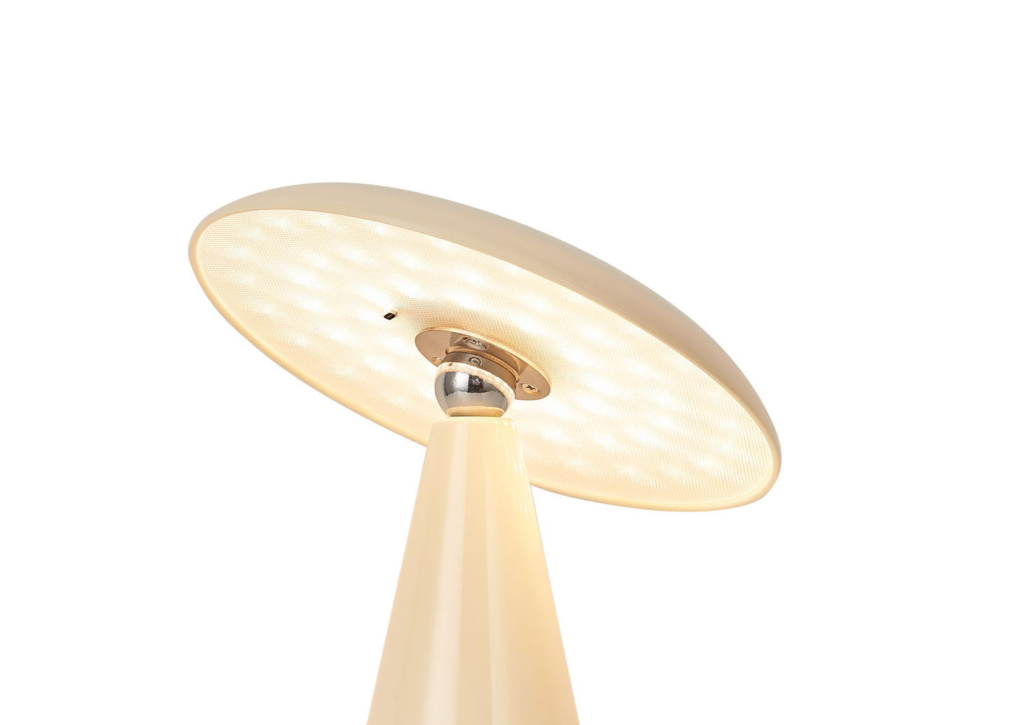 Kinoko table lamp, including LED lighting, wireless, adjustable lampshade, touch switch