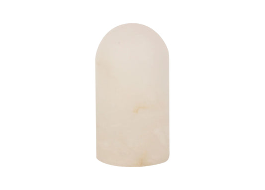 Tischlampe Panton, spanischer Alabaster, G9 Sockel