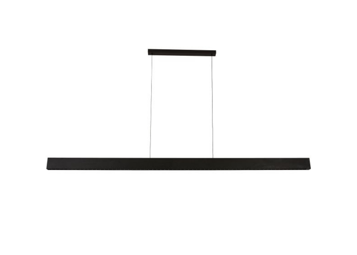 Pendant lamp MFL Fleming, black, incl. LED lighting, dimmable