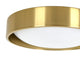 UNO ceiling light, metal, 25 cm ∅, GX53 base – Messing Antik / metal