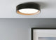 UNO ceiling light, metal, 25 cm ∅, GX53 base – metal / black