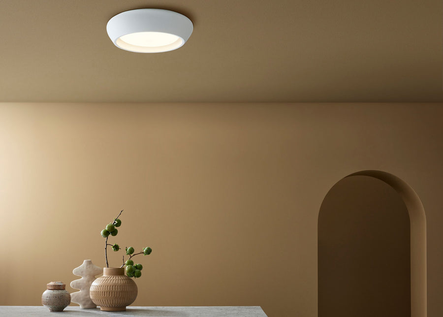 Ceiling light FJORD, 28 cm ∅, GX53 base