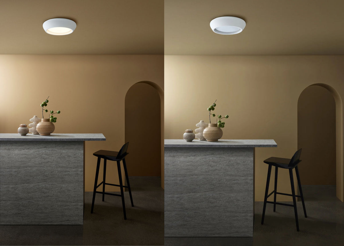 Ceiling light FJORD, 28 cm ∅, GX53 base