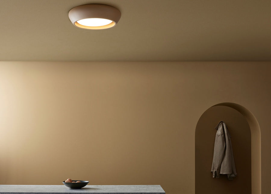 Ceiling light FJORD, 28 cm ∅, GX53 base