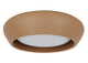 Ceiling light FJORD, 28 cm ∅, GX53 base – Braun