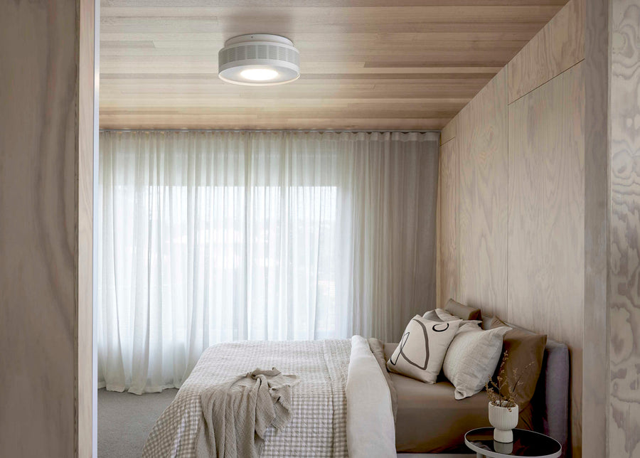 Ceiling light and air purifier Sanso, multifunctional light, ionizer, including LED lighting and remote control