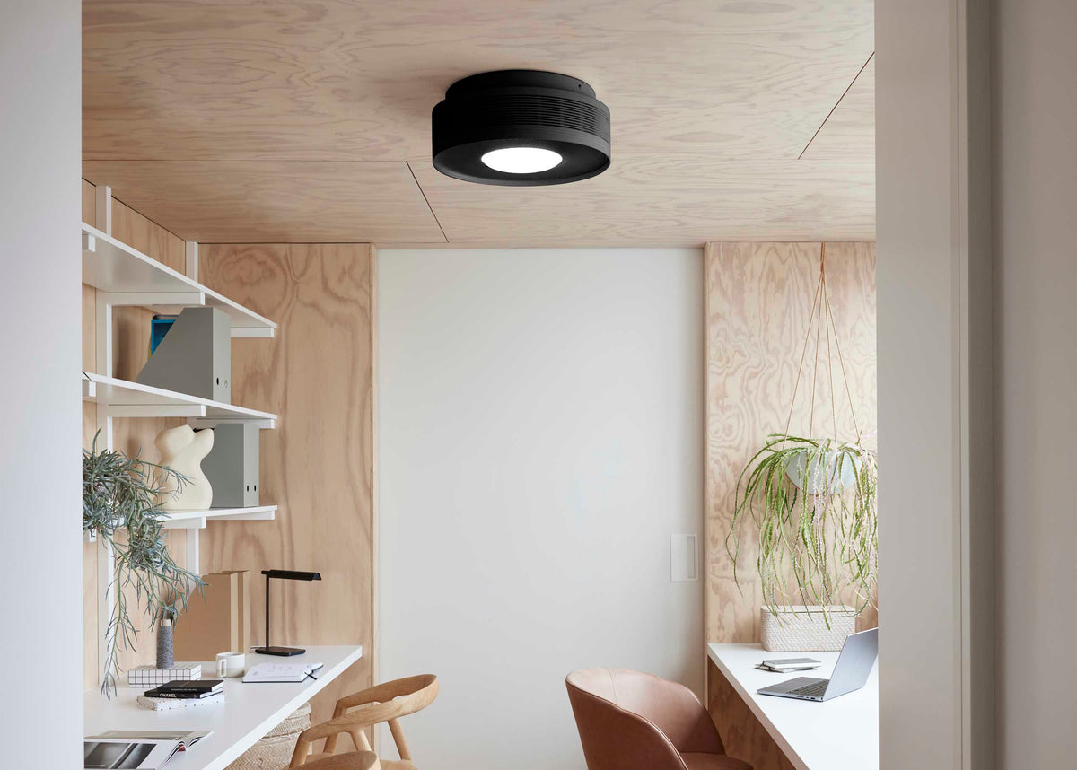 Ceiling light and air purifier Sanso, multifunctional light, ionizer, including LED lighting and remote control