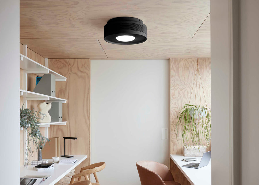 Ceiling light and air purifier Sanso, multifunctional light, ionizer, including LED lighting and remote control