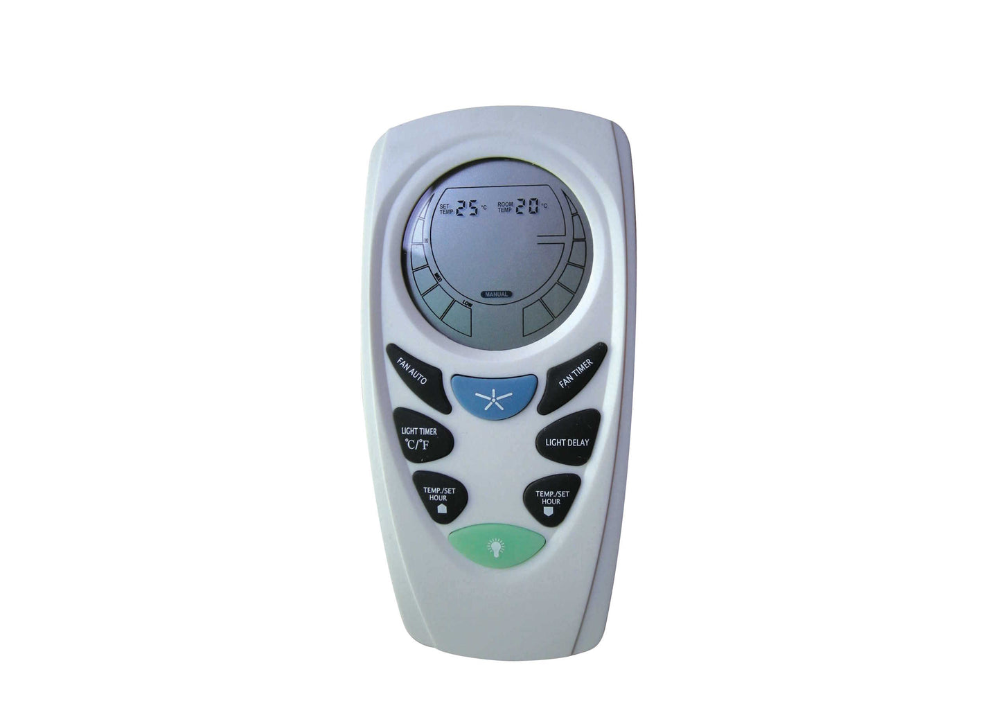 LCD remote control for AC ceiling fans