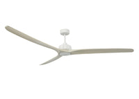 Deckenventilator Caelid, 254 cm ∅, 6 Geschwindigkeiten, inkl. LED-Leuchtmittel & Fernbedienung