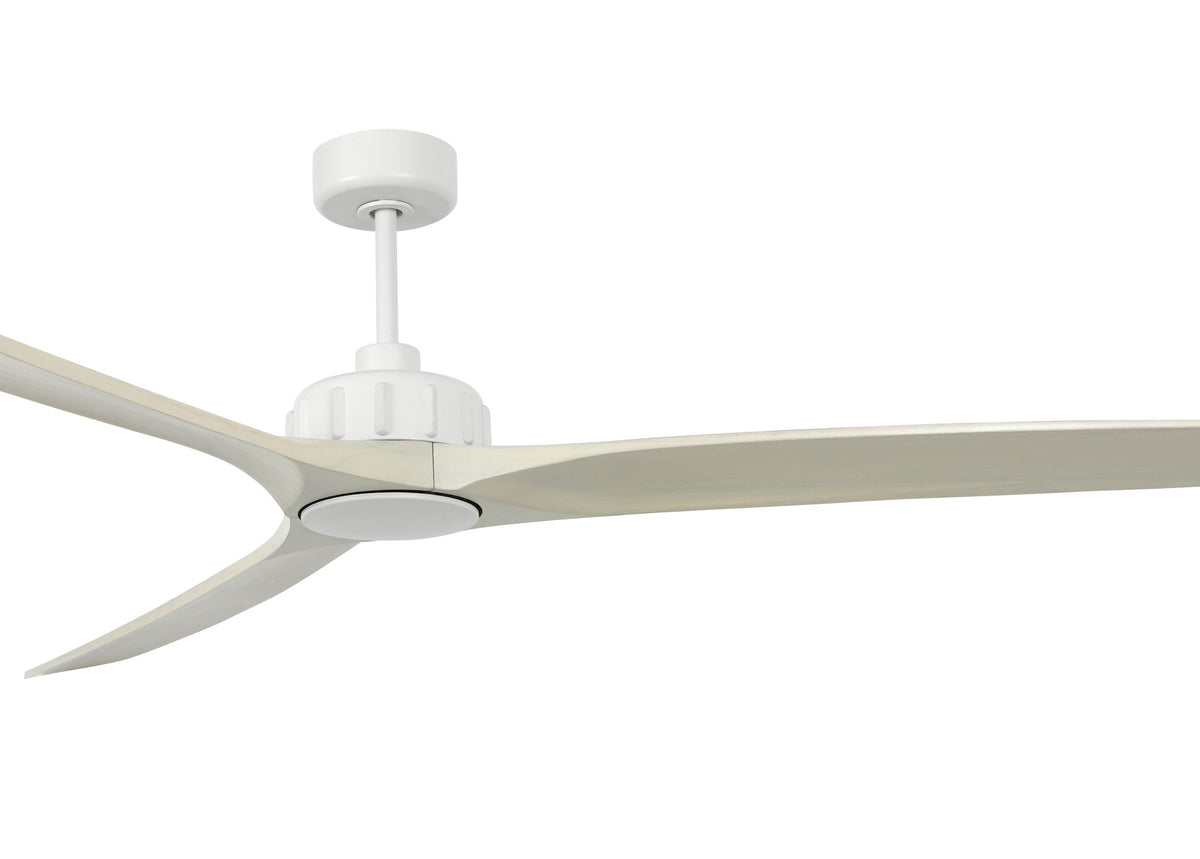 Deckenventilator Caelid, 254 cm ∅, 6 Geschwindigkeiten, inkl. LED-Leuchtmittel & Fernbedienung
