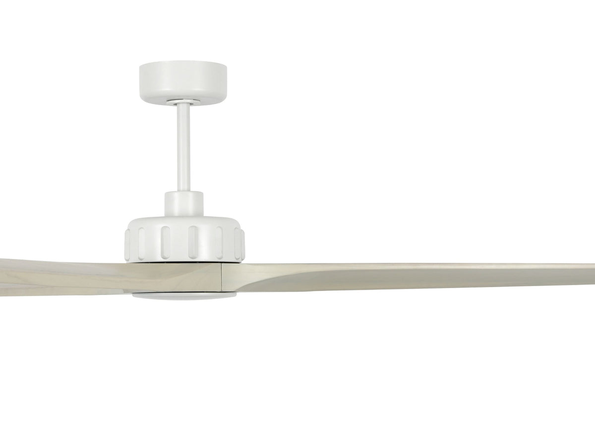Deckenventilator Caelid, 254 cm ∅, 6 Geschwindigkeiten, inkl. LED-Leuchtmittel & Fernbedienung