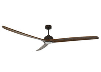 Deckenventilator Caelid, 254 cm ∅, 6 Geschwindigkeiten, inkl. LED-Leuchtmittel & Fernbedienung