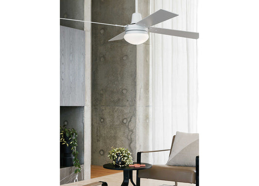 Ceiling fan Quest II, 122 cm ∅, 3 speeds, including remote control