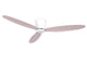 Deckenventilator Radar, 132 cm ∅, 6 Geschwindigkeiten, inkl. Fernbedienung – Weiß / Eiche / 132 cm