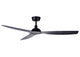Deckenventilator Moto, 132 cm ∅, 6 Geschwindigkeiten, inkl. Fernbedienung – Schwarz