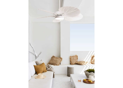 Deckenventilator Bali, 132 cm ∅, 6 Geschwindigkeiten, inkl. LED Leuchte & Fernbedienung