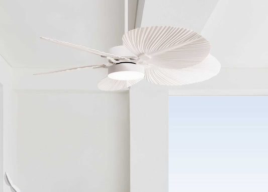 Deckenventilator Bali, 132 cm ∅, 6 Geschwindigkeiten, inkl. LED Leuchte & Fernbedienung