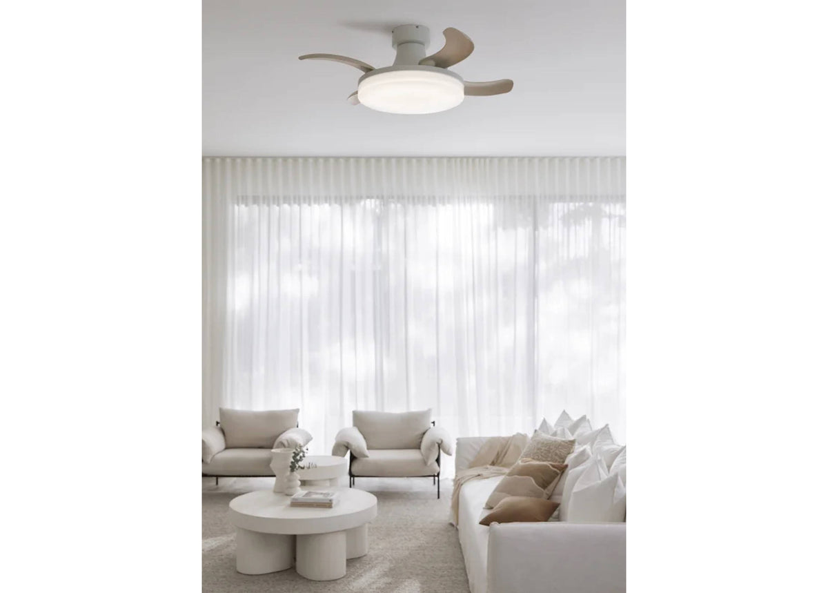Ceiling fan Orbit, 91.5 cm ∅, 6 speeds, incl. LED bulb &amp; remote control