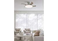 Ceiling fan Orbit, 91.5 cm ∅, 6 speeds, incl. LED bulb &amp; remote control