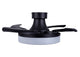 Ceiling fan Orbit, 91.5 cm ∅, 6 speeds, incl. LED bulb &amp; remote control – Black