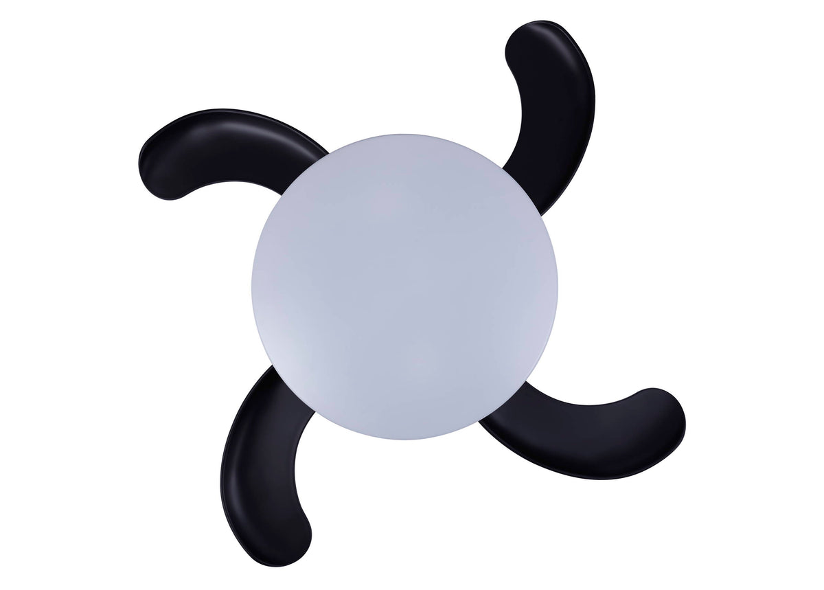 Ceiling fan Orbit, 91.5 cm ∅, 6 speeds, incl. LED bulb &amp; remote control