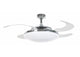 Deckenventilator Fanaway EVO 2, 122 cm ∅, 3 Geschwindigkeiten, inkl. Fernbedienung – Chrom