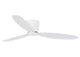 Deckenventilator Radar, 132 cm ∅, 6 Geschwindigkeiten, inkl. Fernbedienung – Weiß / 132 cm
