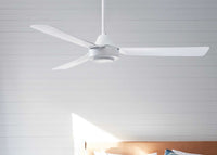 Ceiling fan Calypso, 122 cm ∅, 3 speeds, incl. wall switch