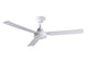 Ceiling fan Calypso, 122 cm ∅, 3 speeds, incl. wall switch – White