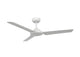 Somerset ceiling fan, 122 cm Ø, 3 speeds, incl. wall switch – Weiß