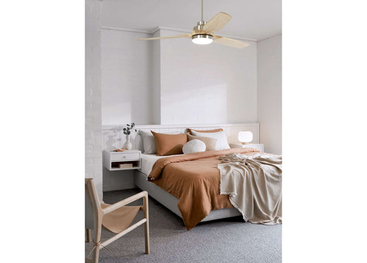 Ceiling fan Shoalhaven, 142 cm ∅, 3 speeds, including remote control