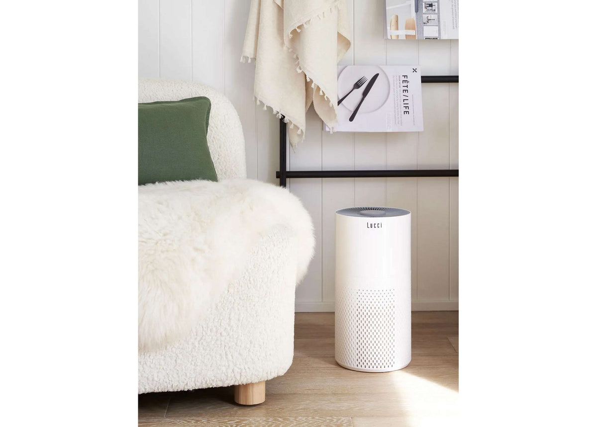 Luftreiniger Lucci air VOLUME, HEPA H13 Filter, 3 Geschwindigkeiten, Timer