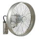 Wandventilator Breeze, 46 cm ∅, 3 Geschwindigkeiten, OSC-Funktion – Chrom gebürstet