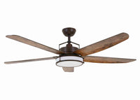 Deckenventilator Louisville, 157 cm ∅, 6 Geschwindigkeiten, inkl. LED-Leuchtmittel & Fernbedienung
