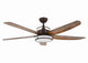 Deckenventilator Louisville, 157 cm ∅, 6 Geschwindigkeiten, inkl. LED-Leuchtmittel & Fernbedienung – ORB