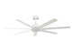 Deckenventilator Atlanta, 142 cm ∅, 6 Geschwindigkeiten, inkl. LED Leuchte & Fernbedienung – Weiß