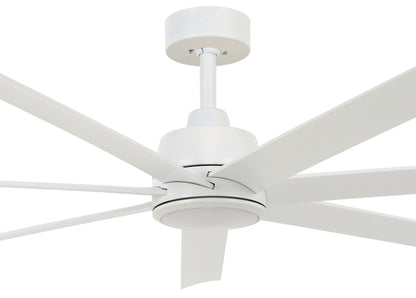 Deckenventilator Atlanta, 142 cm ∅, 6 Geschwindigkeiten, inkl. LED Leuchte & Fernbedienung