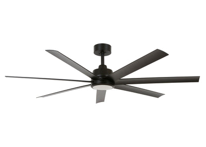 Deckenventilator Atlanta, 142 cm ∅, 6 Geschwindigkeiten, inkl. LED Leuchte & Fernbedienung