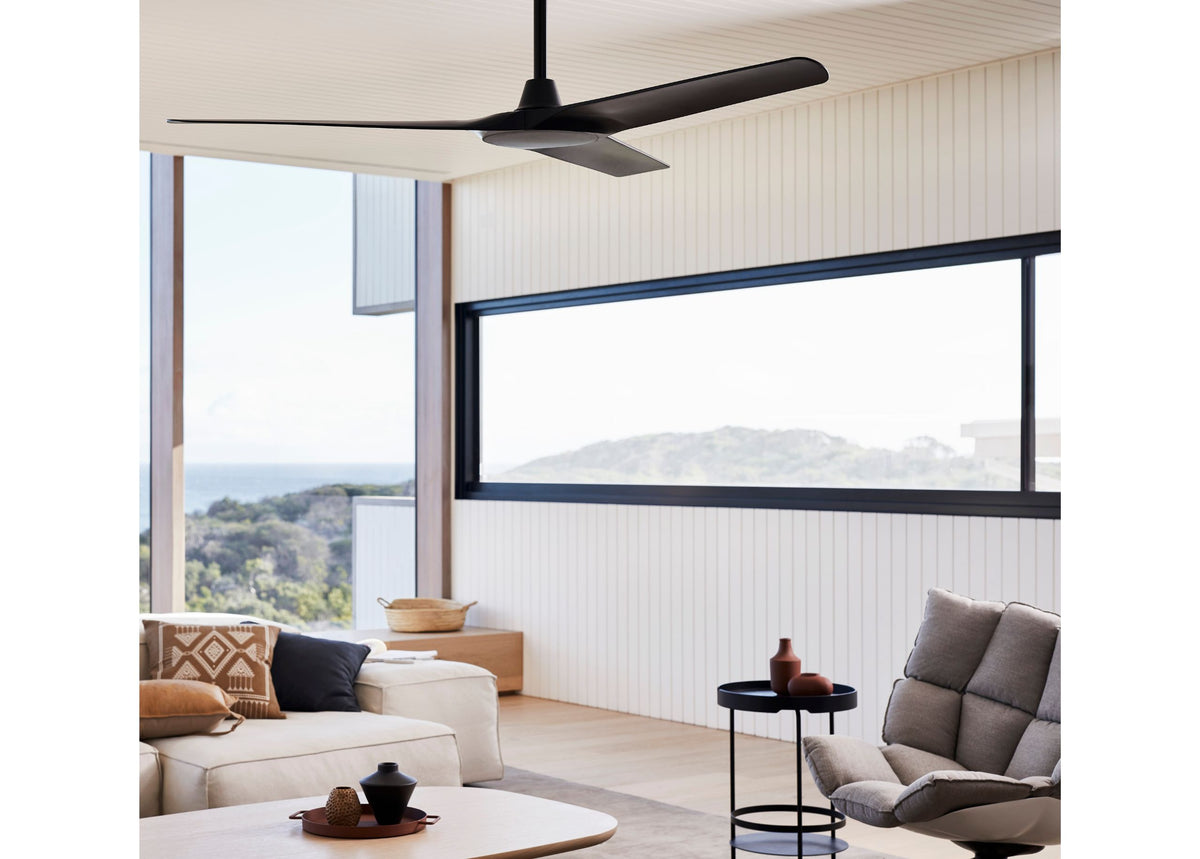 Ceiling fan Abyss, 142 cm ∅, 9 speeds, including remote control