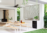 Ceiling fan Abyss, 142 cm ∅, 9 speeds, including remote control