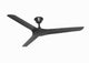 Ceiling fan Abyss, 142 cm ∅, 9 speeds, including remote control – black