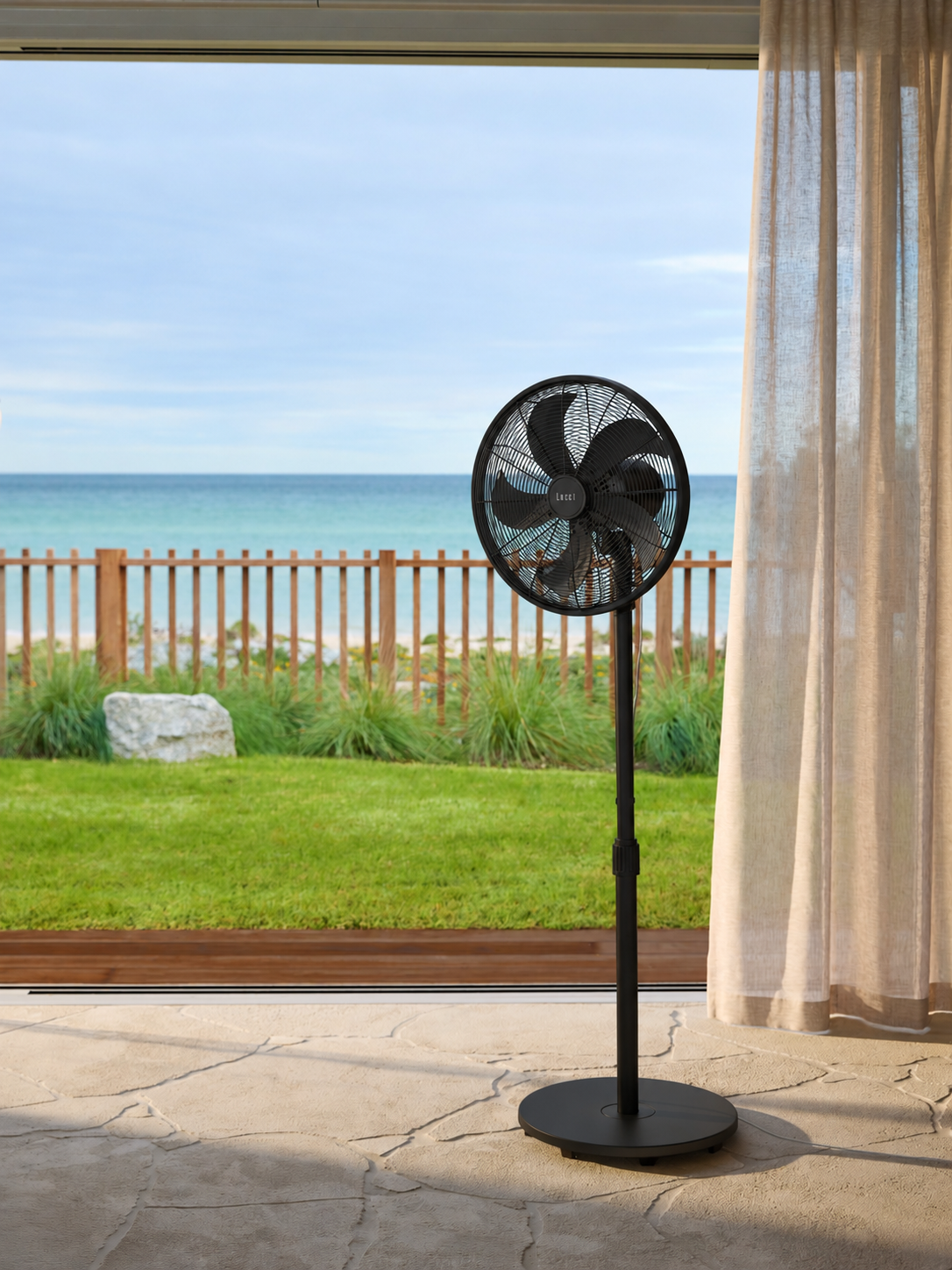 Glide Standventilator Schwarz 21326549 Lifestylebild Hover