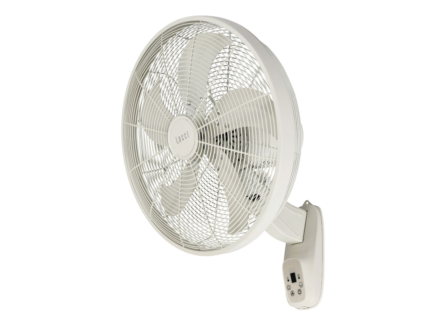 Glide DC Wandventilator, 45 cm ∅, 6 Geschwindigkeiten, OSC-Funktion