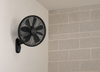 Glide Wandventilator Schwarz 21326749 Lifestylebild Hover
